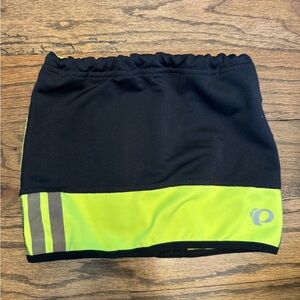 Pearl Izumi Black and Neon Yellow Activewear Face Cover